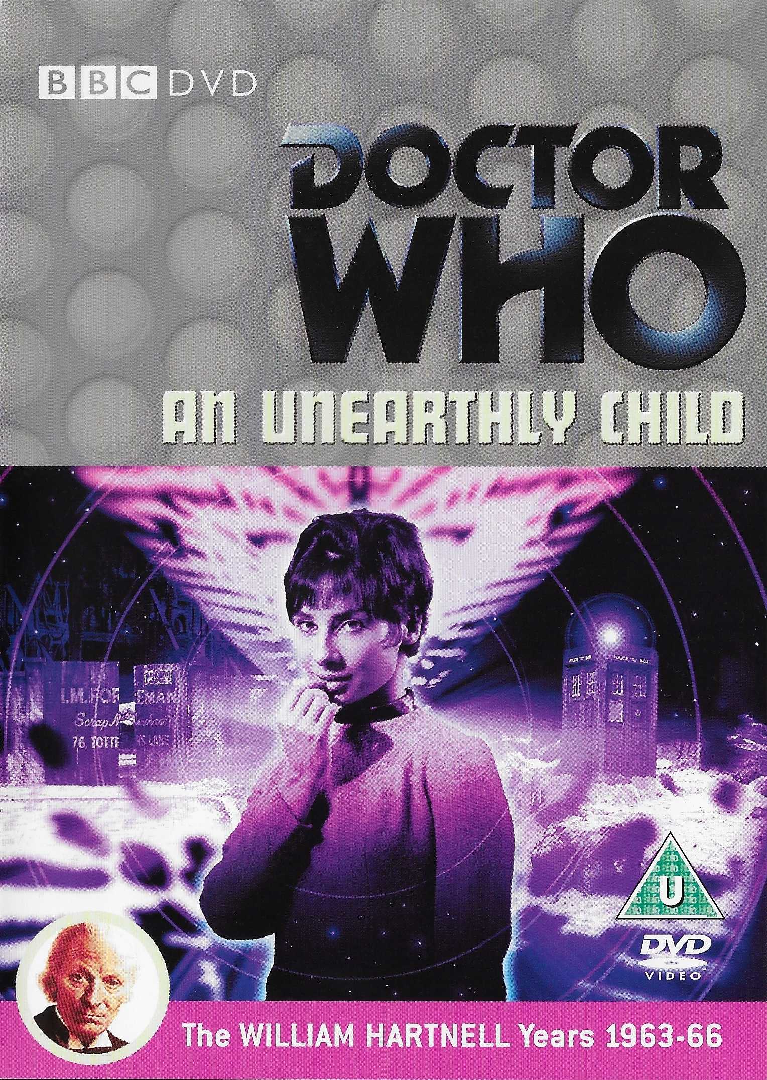 Picture of BBCDVD 1882A Doctor Who - An unearthly child by artist Anthony Coburn from the BBC records and Tapes library